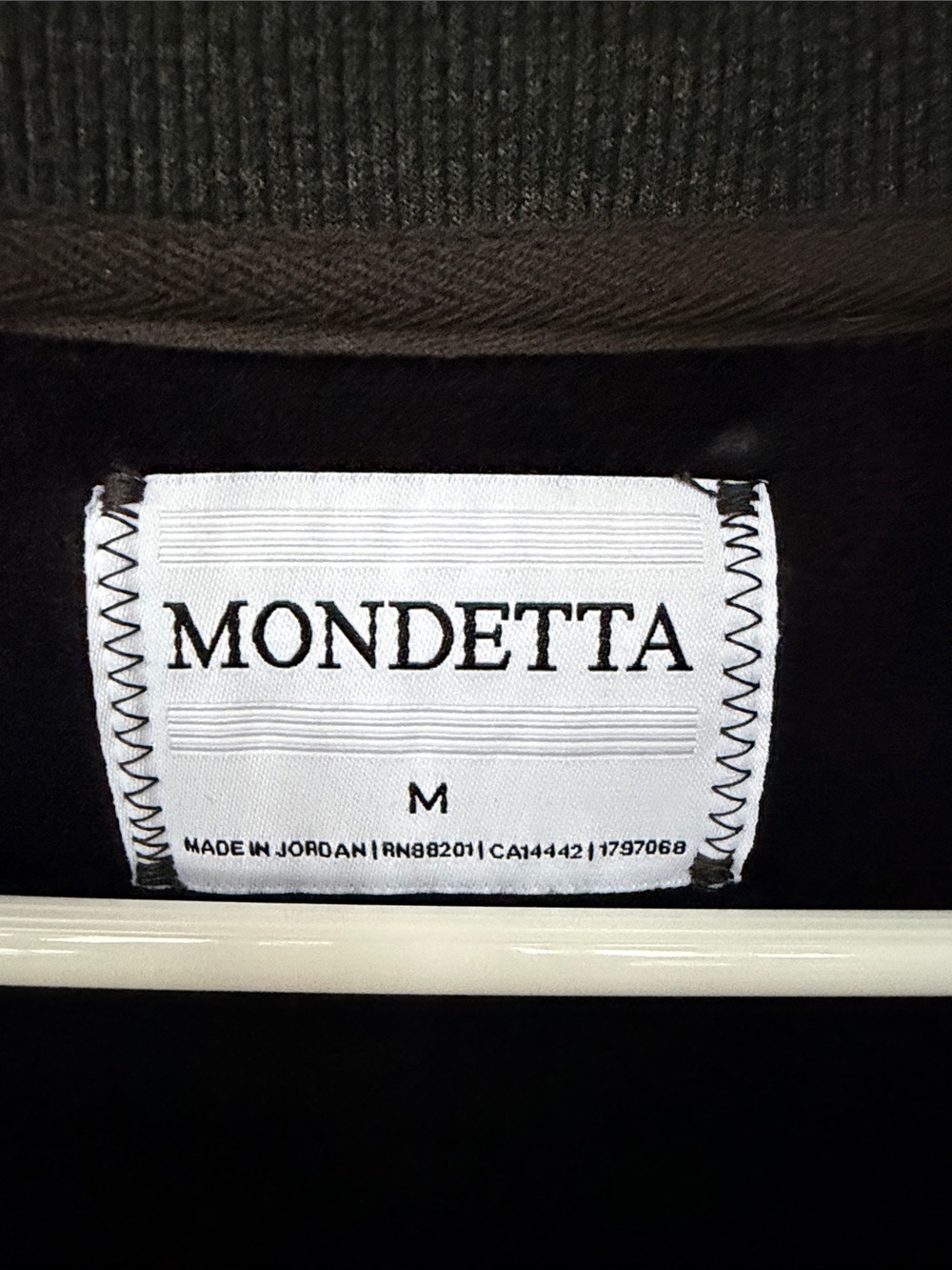Mondetta Women's Charcoal Gray Full-Zip Bomber Jacket - size M - Picture 2 of 8
